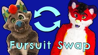 Majira amp Aiko Fursuit Swap  Painted Desert Fur Con 2019 Vlog [upl. by Avie]