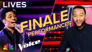 The Best Performances from the Top 5 Finalists  The Voice  NBC [upl. by Llenaej]