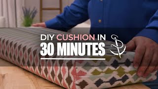 Make a Box Corner Cushion  The 30 Minute Cushion [upl. by Casimir]