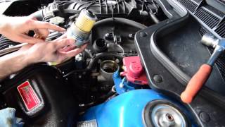 VE  VF Commodore V6 Oil Change  LLT  LFX  LY7  AutoInstruct [upl. by Nerha43]