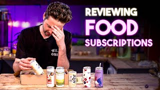 Reviewing Monthly Food Subscriptions Vol2  Sorted Food [upl. by Fanestil]