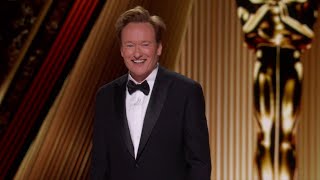 Conan OBriens Oscars 2025 Opening Monologue [upl. by Ykcim]