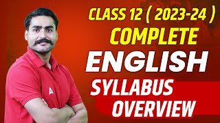 CBSE Class 12 English Syllabus 202324 Overview [upl. by Filberte]