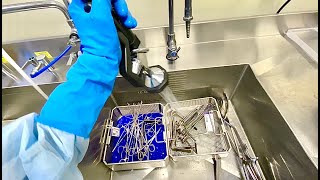 Decontaminating Surgical Instruments [upl. by Ydnat]