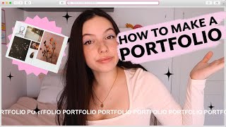 How To Put Together A Graphic Design Portfolio [upl. by Kcirddahc]