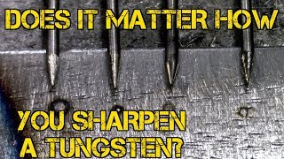 TFS TIG Simple  Does it Matter How You Sharpen Tungsten [upl. by Aenat]