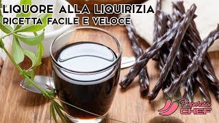 Liquore alla liquirizia ricetta facile e veloce [upl. by Leahicm]