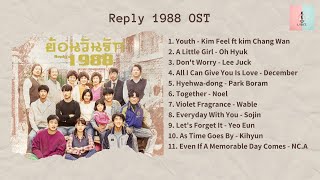 FULL ALBUM  Reply 1988 OST 응답하라 OST [upl. by Adnaluy]