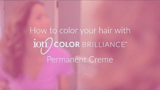 ion™ Color Brilliance™ Permanent Hair Color [upl. by Amolap]