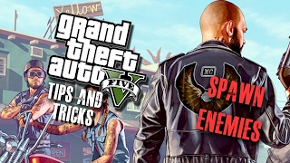 HOW to Spawn Enemies  Director Mode PS4Xbox OnePC GTA 5 [upl. by Alohcin]