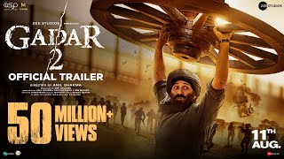 Gadar2 Official Trailer  11th August  Sunny Deol  Ameesha Patel  Anil Sharma [upl. by Adnilreb496]