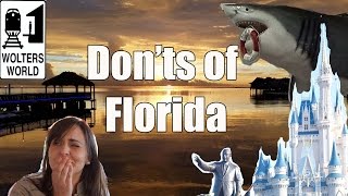 Visit Florida  The DONTs of Visiting Florida [upl. by Soirtemed455]