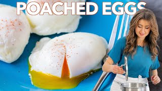 How to Make Perfect POACHED EGGS  Cooking Basics [upl. by Issej718]