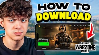 HOW TO DOWNLOAD WARZONE MOBILE [upl. by Inan169]