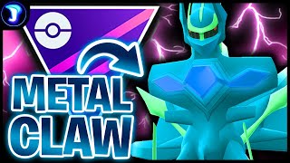 METAL CLAW got a BUFF DIALGA ORIGIN farms down FARIES in the MASTER LEAGUE  GO BATTLE LEAGUE [upl. by Nylatsyrk]