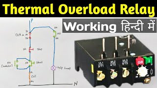 Thermal Overload Relay Working and Construction [upl. by Suilenrac807]