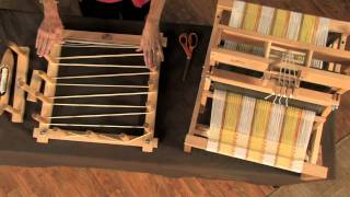 Weaving on the Schacht Table Loom [upl. by Kassab]