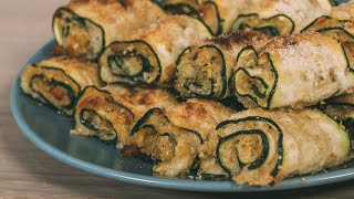 INVOLTINI DI ZUCCHINE AL FORNO –La ricetta segreta per farli gustosissimi buonissimi e velocissimi [upl. by Durant]