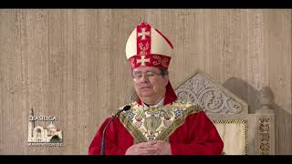 Palm Sunday Mass Live from the Basilica of the National Shrine of the Immaculate Conception  EWTN [upl. by Zechariah]