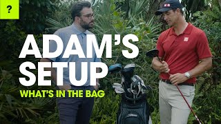 Adam Scott at the 2021 Masters  Whats in the Bag [upl. by Nohsram959]