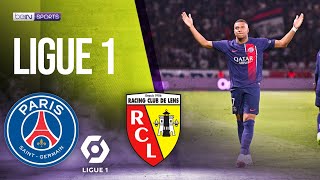 PSG vs Lens  LIGUE 1 HIGHLIGHTS  08262023  beIN SPORTS USA [upl. by Iatnahs]