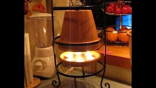 Terracotta Candle Heater [upl. by Ecadnak873]