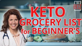 🥑🥩🥚Keto Grocery List for Beginners 🥑🥩🥚 [upl. by Kaslik83]