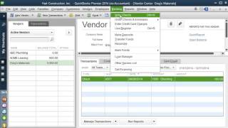 QuickBooks Tutorial  Entering Expenses in QuickBooks [upl. by Ssirk660]