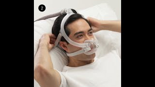 ResMed AirFit F30i Managing leaks for a full face CPAP mask [upl. by Weigle]