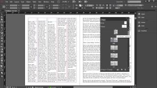 Placing and Flowing Text in InDesign Tutorial [upl. by Micaela]