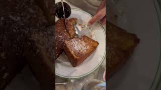 The best French Toast at Sadelle’s NYC [upl. by Sefton946]