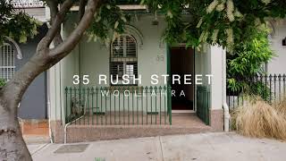 35 Rush Street Woollahra [upl. by Aleahpar]