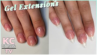 How To Extend Your Nails Using BUILDER GEL  Gel Extensions [upl. by Ainitsirc826]