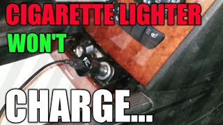 Mercedes Cigarette Lighter Issues  Auxiliary Power [upl. by Ivah]