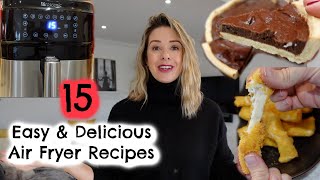 15 DELICIOUS AIR FRYER RECIPES  QUICK amp EASY AIR FRYER RECIPES  Kerry Whelpdale [upl. by Nayar]