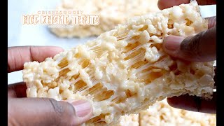 CRISPY amp GOOEY RICE KRISPIE TREATS  KINGCOOKSCOM [upl. by Otilopih244]