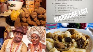 URHOBO TRADITIONAL MARRIAGE LIST [upl. by Ailegnave]