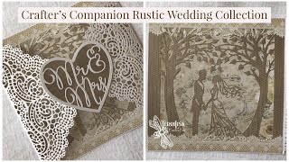 Crafters Companion Rustic Wedding Card [upl. by Charmaine333]