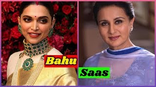 10 Beautiful Real Life Saas Bahu Jodi in Bollywood [upl. by Gilbertina]