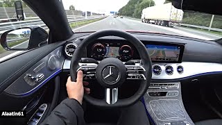 2021 NEW Mercedes E Class Coupe Test Drive [upl. by Notneuq]