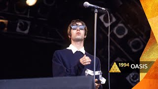 Oasis  Live Forever Glastonbury 1994 [upl. by Losiram]