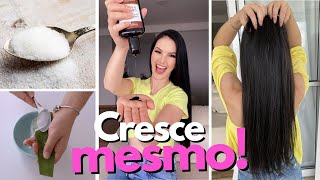 CRONOGRAMA CAPILAR PODEROSO P SEU CABELO CRESCER  RÁPIDO RECEITAS CASEIRAS E MELHORES PRODUTOS [upl. by Artenek209]