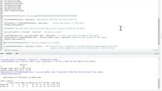 R tutorial Descriptive statistics base R and quottableonequot [upl. by Itida340]