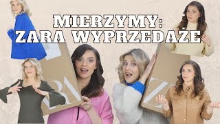 KUPUJEMY SOBIE NAWZAJEM ZARA WYPRZEDAŻ  MIERZYMY [upl. by Enenaj]