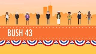 Terrorism War and Bush 43 Crash Course US History 46 [upl. by Tarabar]