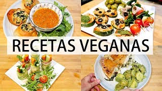 9 RECETAS VEGANAS PARA FIESTAS Y NAVIDAD  MUY FÁCILES DE HACER · DearDiaryBlog [upl. by Christye766]