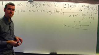 Laplace Transform Second Shifting Theorem [upl. by Huang]