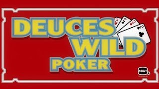 Deuces Wild Video Poker wRoyal Flush wDeuces [upl. by Placido]