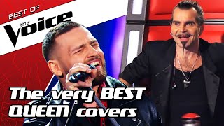 TOP 10  AMAZING Queen Covers in The Voice [upl. by Callean565]