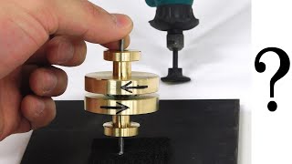 【実験動画01】二重反転ジャイロスコープContrarotating gyroscope [upl. by Annohsak]